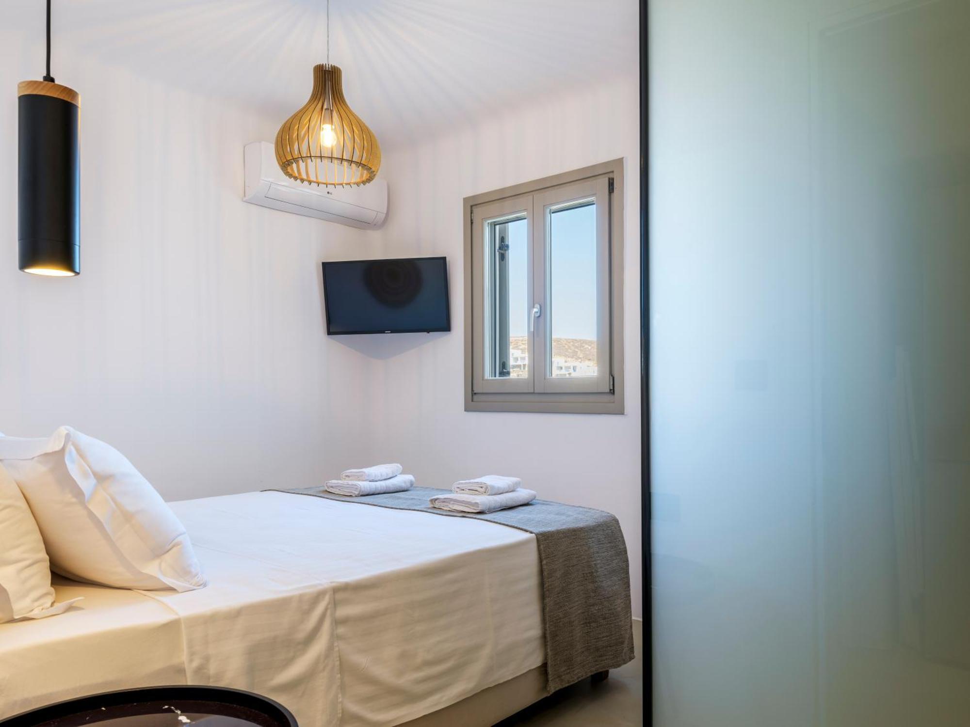 Sea Rock & Sky Private Mykonos Residence Merchia Beach Exterior photo