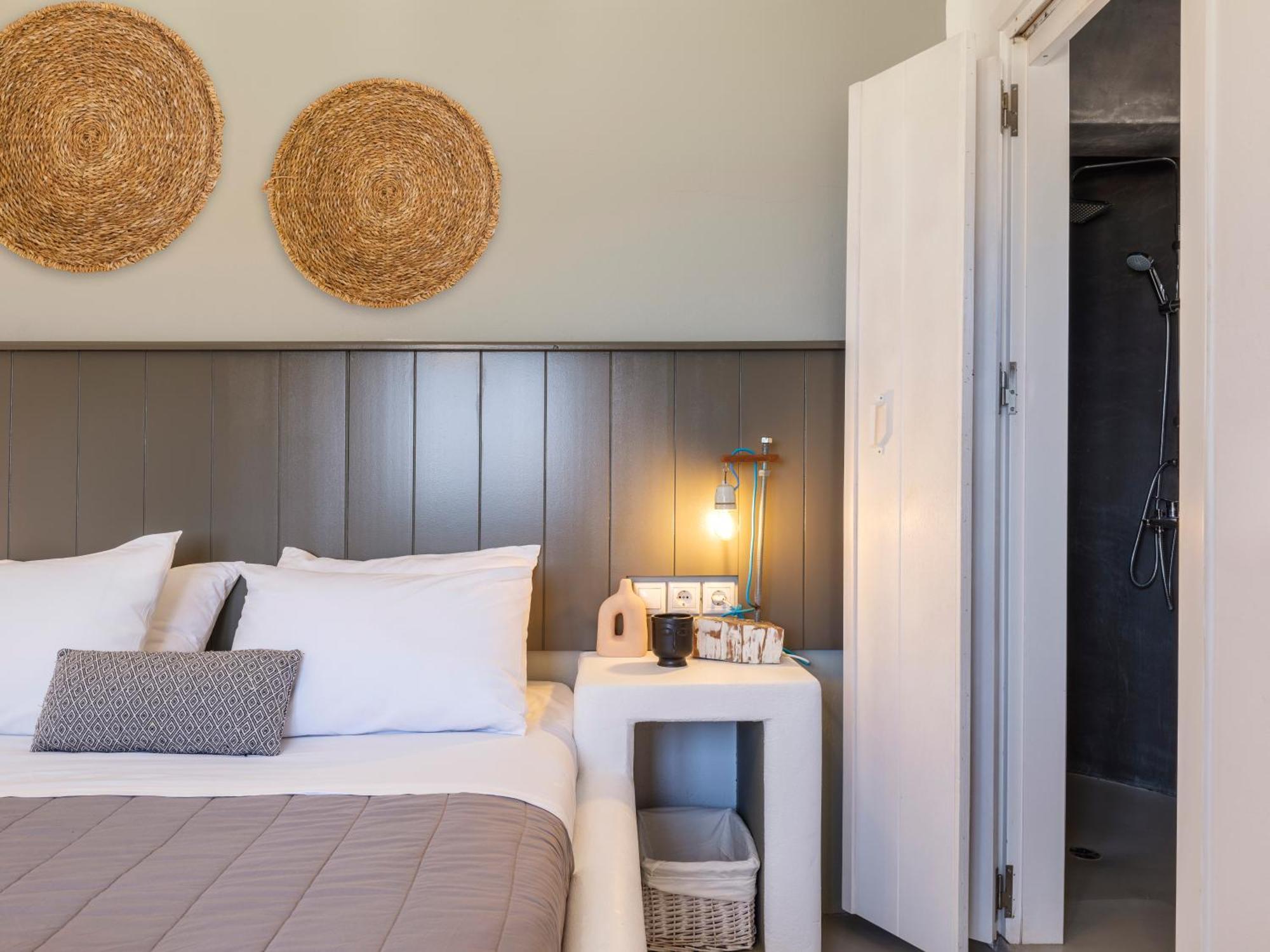 Sea Rock & Sky Private Mykonos Residence Merchia Beach Exterior photo